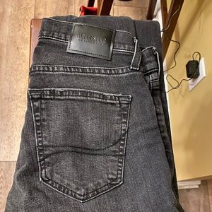 Hollister Epic Flex Jeans Black Wash 28/28 NWT